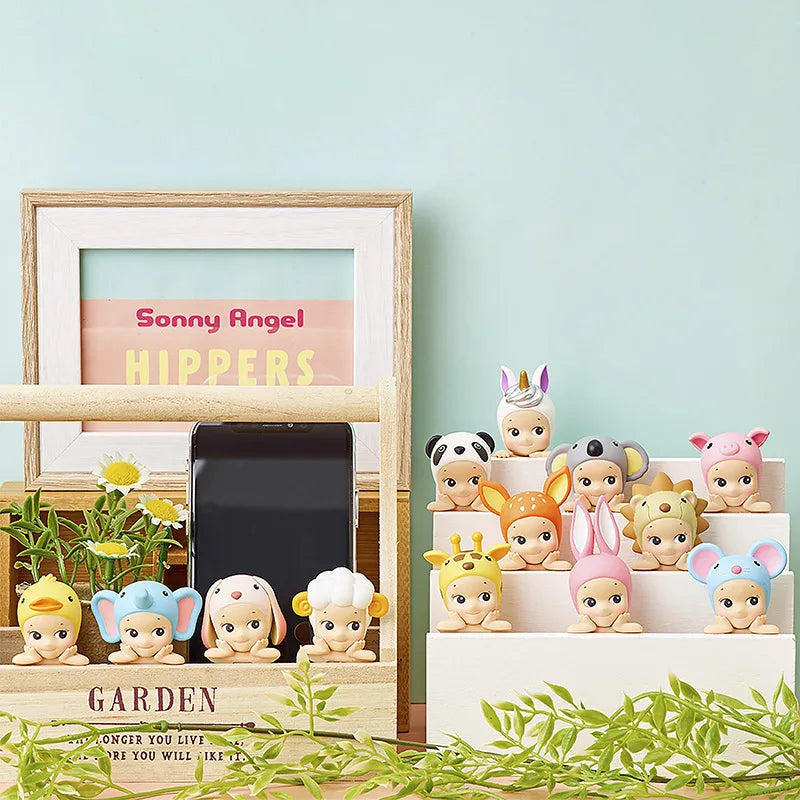 Sonny Angel Hippers Mysterious Surprise Blind Box Cute Cartoon Doll Pendant Computer Rabbit Mobile Phone Home Decoration Gift