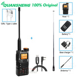 Quansheng Receiver UV K5 (8) Walkie Talkie Portable Am Fm Two Way Radio Commutator Station Amateur Ham Wireless Set Long Range