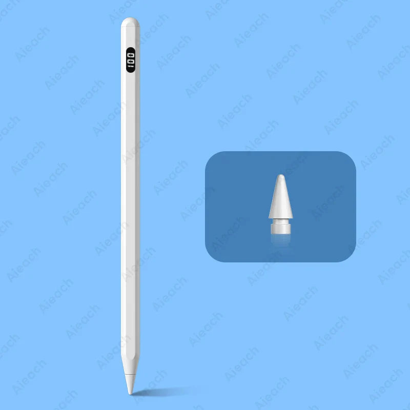 For Apple Pencil 2 1 iPad Pen Support Magnetic Charging, Digital Power Display Bluetooth Stylus Pen for iPad Pro 11 12.9 Air 4 5