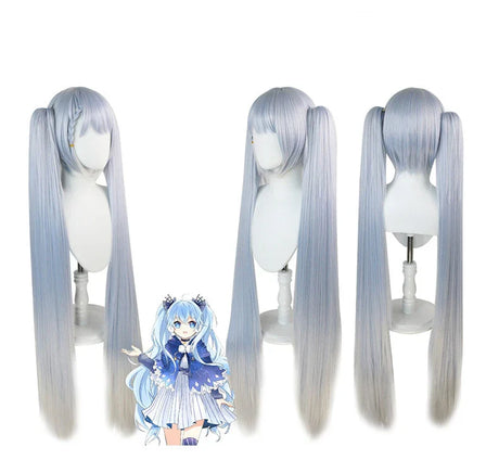 15 Colors Miku Cosplay Wigs Japanese Singer Wig Fiber Heat Resistant Synthetic Hair Women Anime Lolita COS Outfits Accessories