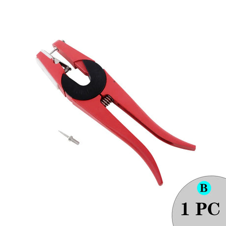 Livestock Ear Tag Pliers Animal Installer Control Device Metal Ear Thorn Tongs for Pigs Goats Cattle Sheep Identification Tool