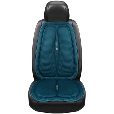 Universal Car Seat Covers Front Back Blue Cushion Breathable Waterproof Auto Ice Silk Mats Pad Full Set Fit Green Protector