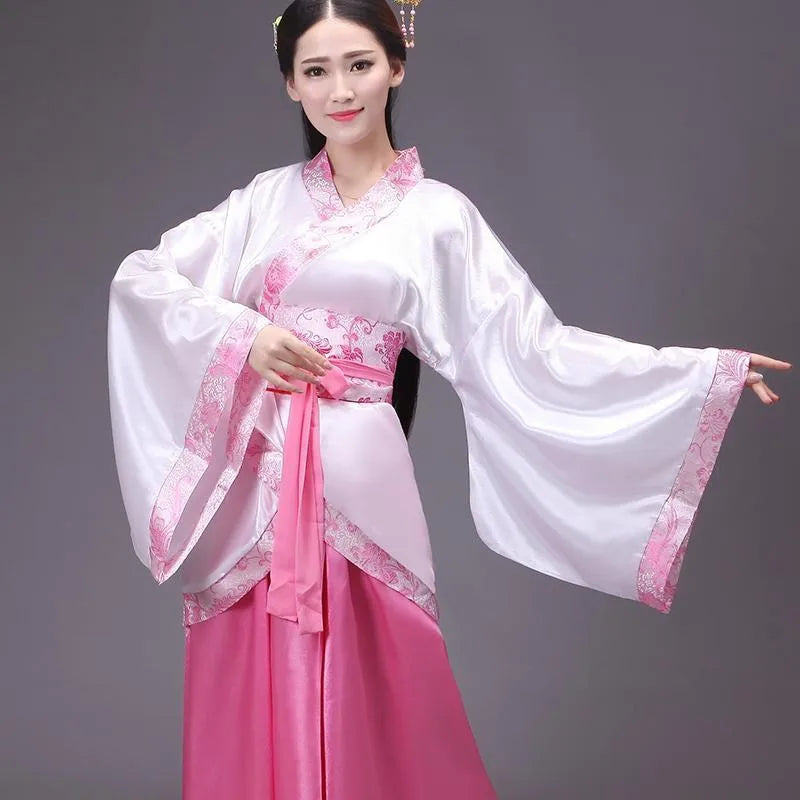 Hanfu Women Tang Chinese Fairy Dance Costumes Skirts Opera Students Ancient Graduation Ceremony Tradicional China Hombre Girls