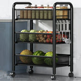 Food Truck Partitions Trolley Storage Utility Grocery Basket Rolling Trolley Candy Fruit Basket Archivadores Restaurant Furiture