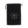 1PCS  Velvet Tarots Oracle Cards Storage Bag Runes Constellation Witch Divination Accessories Jewelry Dice Bag Drawstring Pouch