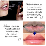 Lip Balm Remove Dark Lips Lightening Melanin Essence Oils Exfoliating Clean Moisturizing Lip Care Makeup Products Beauty Health