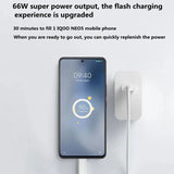 iQOO VIVO charger original 66W ultra-fast flash charge iQOONEo5 mobile phone charger head original