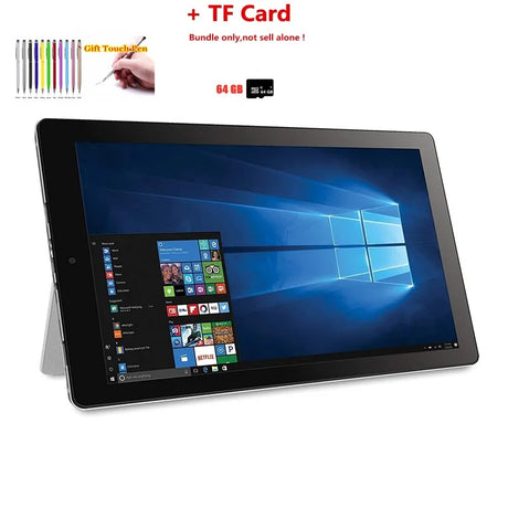 Welcome Deal Tablet PC with Stand 10.1 INCH 2GB RAM 32GB ROM W101 Windows 10 Dual Camera WIFI Quad Core HDMI-Compatible