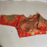 India Sari Shirt Sewn Choli Women's Top Belly Dance