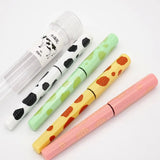 Japanese Plantinum small meteor pen student lovely girl makaron color writing practice pen pq-200