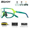 SCVCN Photochromic Men Cycling Sunglasses UV400 Sports Bicycle Women Running Hiking Glasses Road MTB Eyewear Goggles with Case