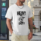 Mike Mentzer Heavy Duty Logo T-Shirt plain t-shirt black t shirts mens clothing