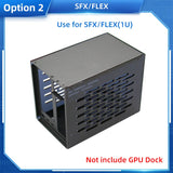 Case for TH3P4G3 Thunderbolt-compatible GPU Dock for Laptop Notebook to Graphic Card Use for ATX SFX FlEX (1U) Power Supply