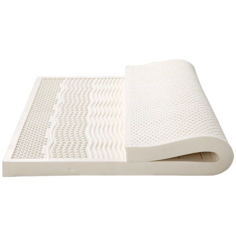 100% Thailand natural latex mattress with cover natural rubber pure mattress 1.5m/1.8m bed thickened home dormitory cushion mats