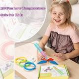 Creative 3D Pen Set for Kids - Perfect Birthday & Christmas Gift with 200M PCL Filament