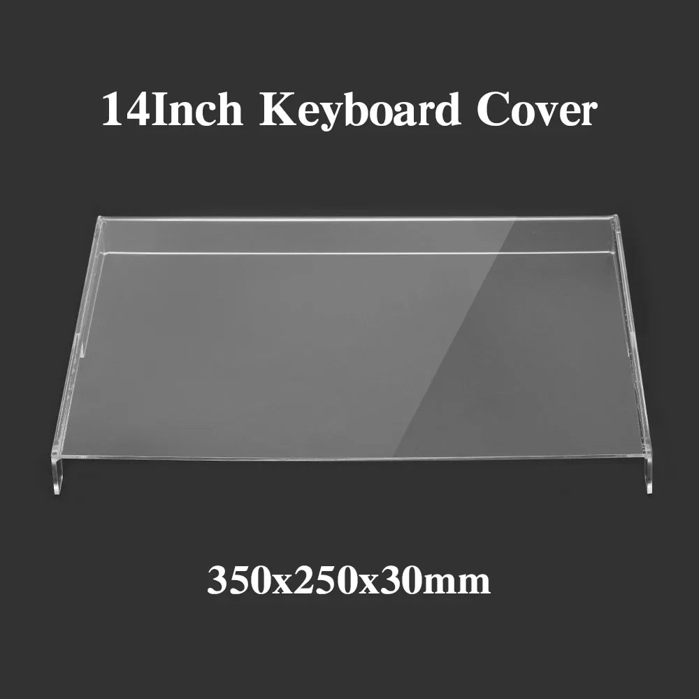 Acrylic Dust Cover for Keyboard Waterproof Dustproof Anti Stepping Protect Cover for 60 64 68 75 84 87 104 108 96 NJ68 Air Cover