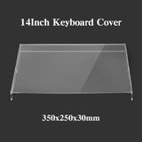 Acrylic Dust Cover for Keyboard Waterproof Dustproof Anti Stepping Protect Cover for 60 64 68 75 84 87 104 108 96 NJ68 Air Cover