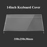 Acrylic Dust Cover for Keyboard Waterproof Dustproof Anti Stepping Protect Cover for 60 64 68 75 84 87 104 108 96 NJ68 Air Cover