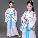 Traditional Chinese Lion Dance Costume Folk Dance Costume Hanfu Dress for Girl Kids Children Girls Lion Dance China Clothing