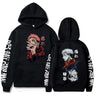 Anime Jujutsu Kaisen Hoodies Men Satoru Gojo Print Sweatshirt Autumn Winter Harajuku Hoody Hooded Streetwear Plus Size Hoodie