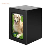 Pet Urn Dog Urns Ashes Loss Gifts Memorial Picture Frame Box Cremation Solid Photo Dogs Funerary Caskets Supplies 6XDD