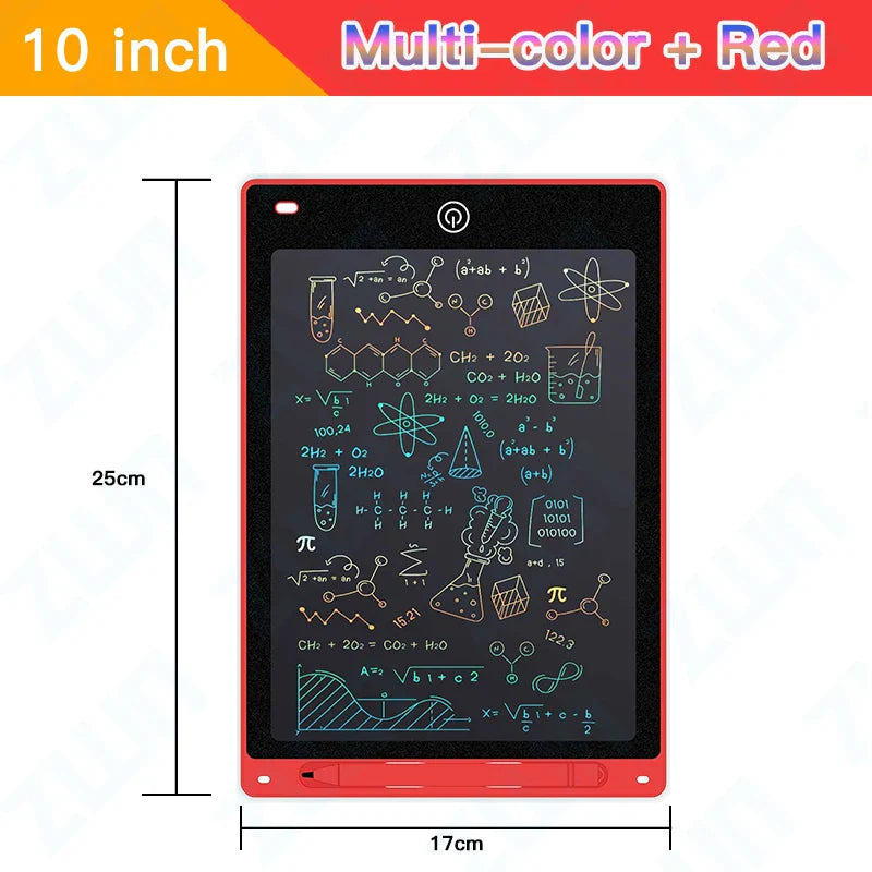 6.5/8.5/10/12/16/19In LCD Drawing Board Writing Tablet Digit Magic Blackboard Art Painting Tool Kids Toy Brain Game Child's Gift