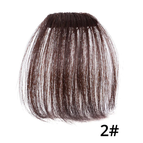 Synthetic Bangs Hair Clip In Hair Extensions Wispy Bangs Clip On Fringe Air Bangs For Women Hairpieces Curved Bangs For Girls