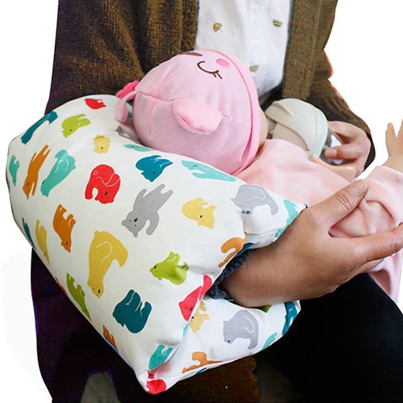 Newborn Breastfeeding Arm Pillow Baby Head Nursing Support Cozy Cradle Arm Pillow Maternity Soft Baby Care Accessories