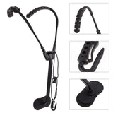 Miwayer Saxophone Shoulder Harness Holder Comfortable Sax Neck Strap Hook for Horn Baritone Soft Alto Sax Soprano Clarinet