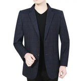 2024 spring and autumn men's new  fashion men's casual single piece suit top with no iron suit DY5514