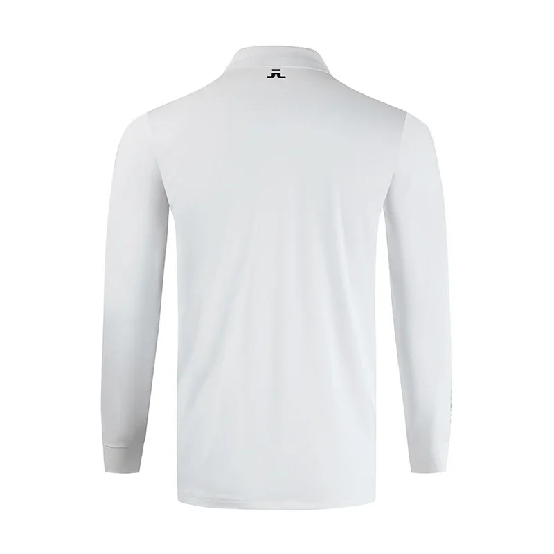 J Lindeberg Golf Apparel New Men Women Spring and Autumn Long-sleeved Golf T-shirt and Breathable Golf T-shirt Shirt -40