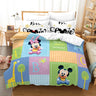 Disney Mickey Minnie Mouse Cartoon Bedding Set Lovely Couple Single Twin Full King Duvet Cover Gift Children Gift Dropshipping