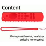 1~4PCS For Amazon Fire TV Stick 4K TV Stick Remote Silicone Case Protective Cover Skin Remote Control Protection Silicone Cover