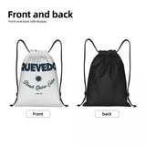 Quevedo Album Drawstring Backpack Sports Gym Sackpack Donde Quiero Estar String Bag for Exercise