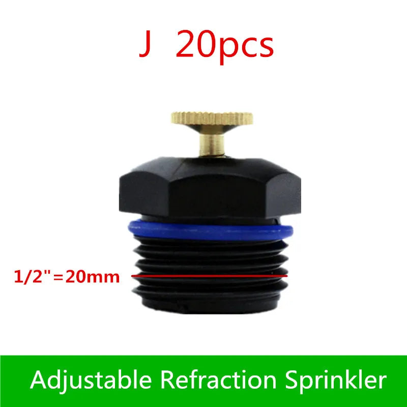 1/2" Garden Lawn Sprinkler Cooling Butterfly-shaped Rotating Sprinkler Vegetable Automatic Sprinkler Farm Irrigation Equipment