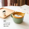 250ML Japanese Shiba Inu Ceramic Coffee Cup Saucer Cartoon Animal Breakfast Milk Cup Embossed Coffee Cup Afternoon Tea Supplies