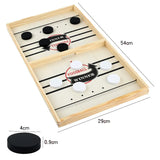 Table Hockey Paced Sling Board Game Fast Winner Party Desktop Battle Chess Adult Parent-child Interactive Child Family