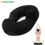 1PC Donut Pillow Hemorrhoid Tailbone Cushion – Large Black Seat Cushion Pain Relief for Coccyx, Prostate, Sciatica, Pelvic Floor