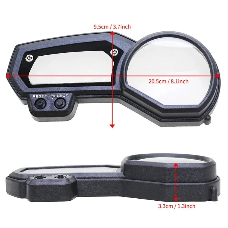 For YAMAHA FZ1 FZ1S FZ1N FZ6 FZ6N XJ6 06-11 Motorcycle Speedometer Instrument Gauge Housing Cover Single Turn Double Turn Case