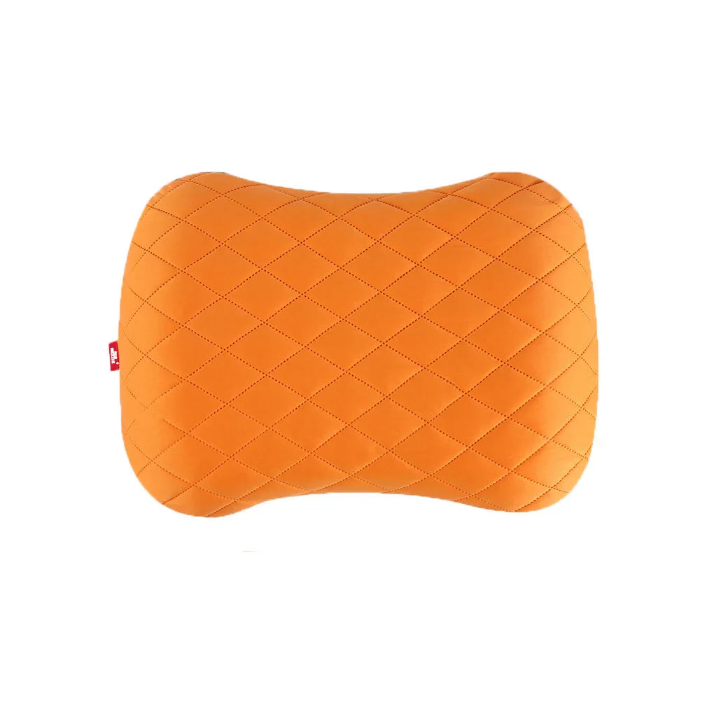 Inflatable Pillow Travel Trip Nap Device Neck Air Pillows Car Head Rest Fixed Strap Case Relaxing Tool Recliner