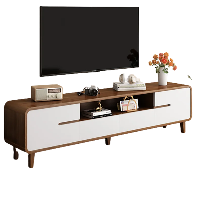 Light Wood Tv Stand Cabinet Storage Drawers Modern Simple Tv Stand Cabinet Home Luxury Muebles Para El Hogar Salon Furniture