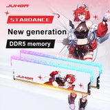 JUHOR DDR5 RGB Memory 16GB 6400MHz 6800MHz Hynix A- Die Original Chip Desktop Computer Ram