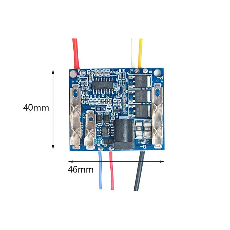 5S 20A Li-ion Lithium Battery Charger Protection Board 18V 21V Battery Charging Protection Board BMS Module For Power Tools