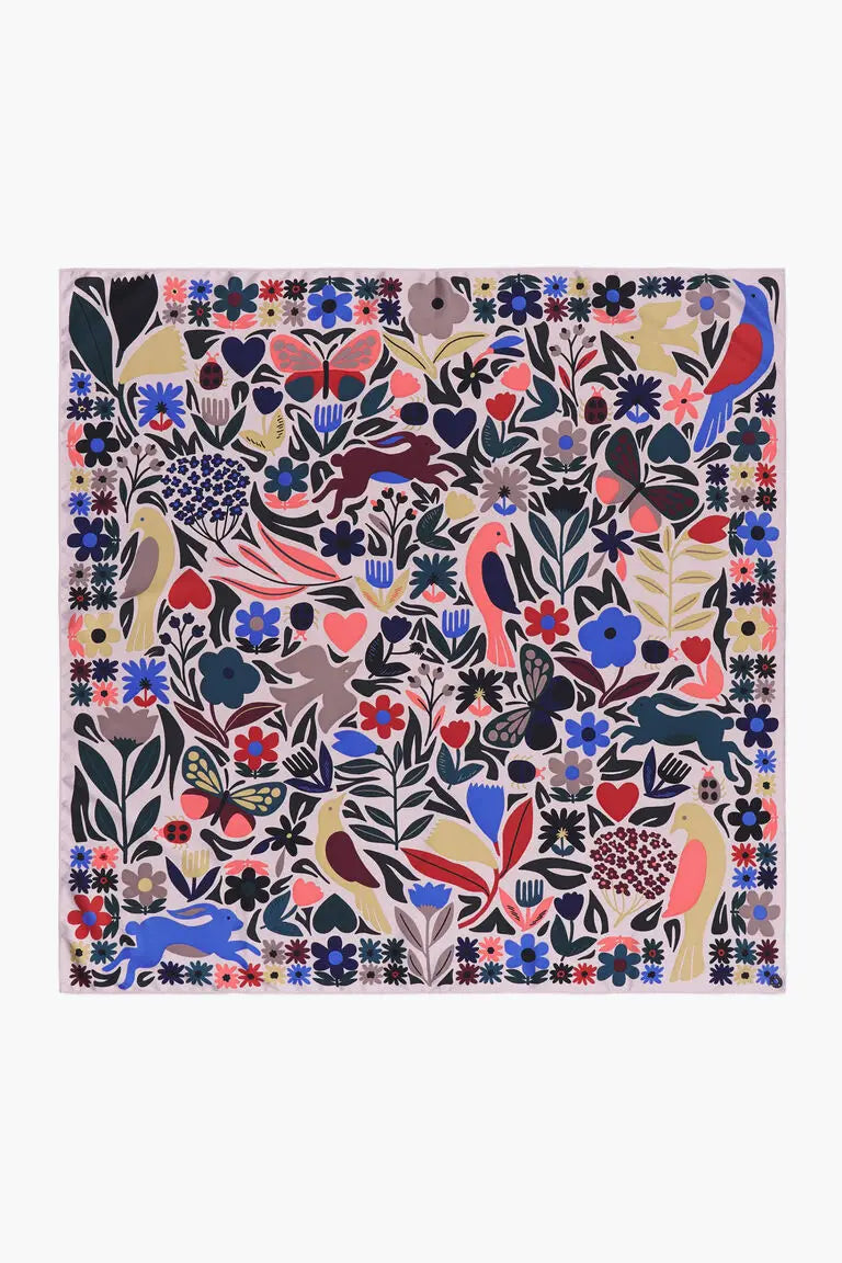 New fashion printing beautiful and exquisite scarf handkerchief  100*100 kerchief