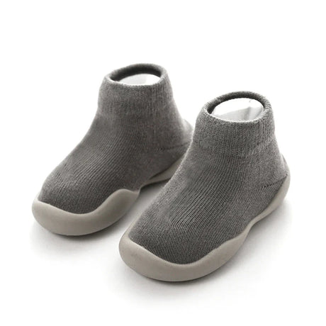 Unisex Baby Shoes First Shoes Baby Walkers Toddler First Walker Baby Girl Kids Soft Rubber Sole Baby Shoe Knit Booties Anti-slip