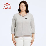 Astrid Women's Sweater Solid Trends Top Long Sleeve Female Tees Plus Size Woman Pullovers Soft Knitted Jumpers Basic Clothing