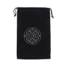 1PCS  Velvet Tarots Oracle Cards Storage Bag Runes Constellation Witch Divination Accessories Jewelry Dice Bag Drawstring Pouch