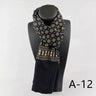 New Fashion Spring Winter Silk Scarf for Men Luxury Brand Designer Scarves Plaid for Women Scarf To Keep Warm