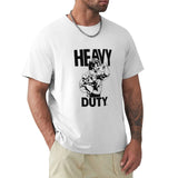 Mike Mentzer Heavy Duty Logo T-Shirt plain t-shirt black t shirts mens clothing