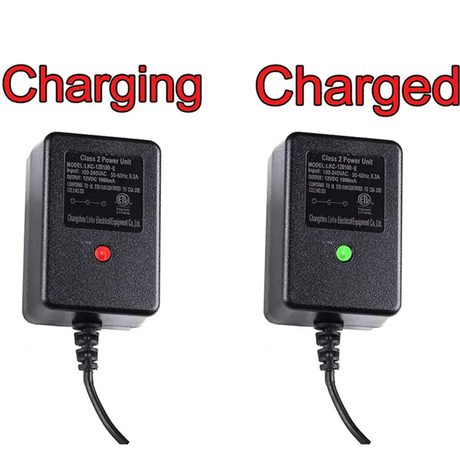 12 Volt Ride On Charger for Wrangler SUV Sports Car Farm Tractor Ride On Toys, 12V 1000mA Charger US socket Accessories